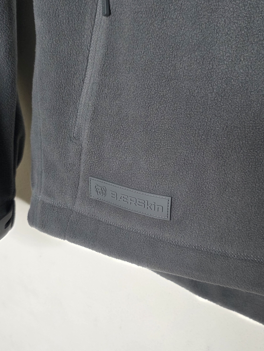 Baerskin Tactical Fleece Jacket NEW Gray Full Zip Men's XL - Picture 4 of 6